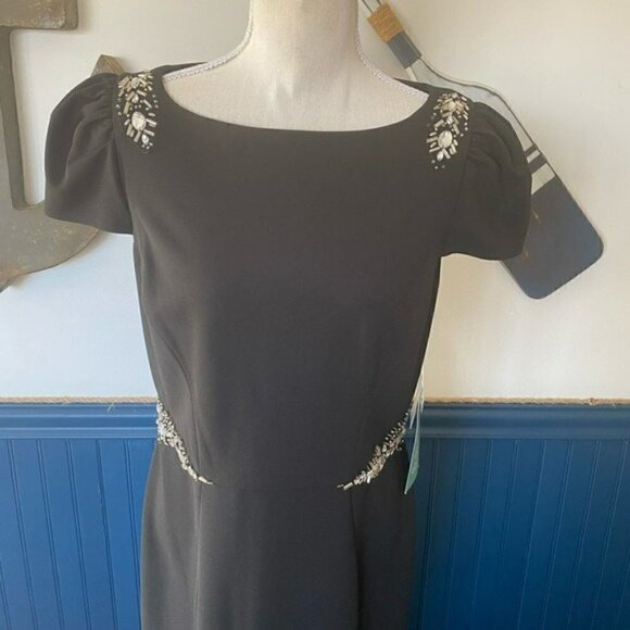 Jackie Jon Black Gown - Picture 6 of 7